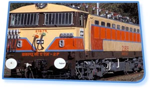 Steam Engine at Railway Museum - Delhi